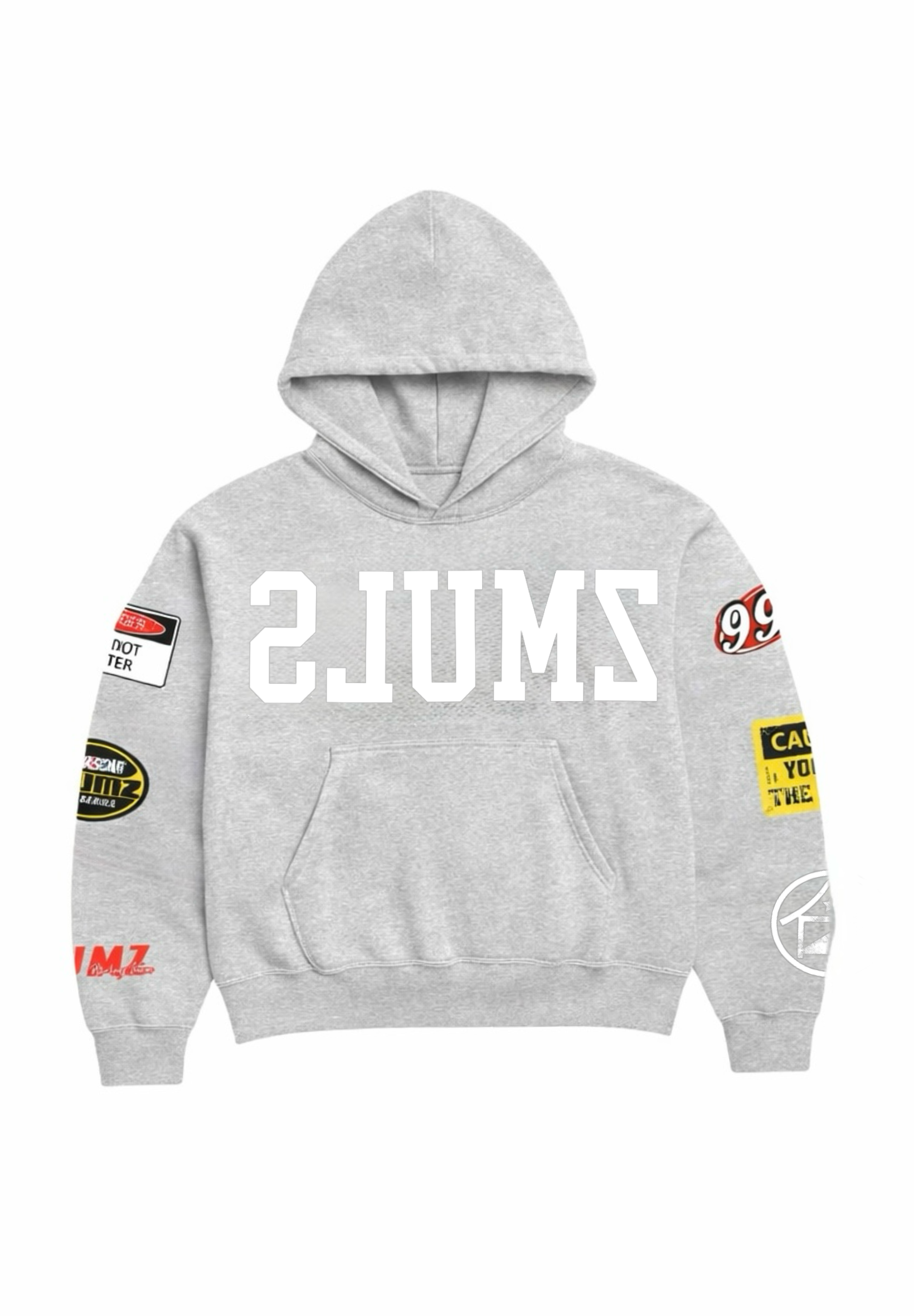 SLUMZ RACING TEAM HOODIE(GREY)